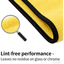 STARQ 600 GSM Heavy Microfiber Cloth for Car Cleaning & Detailing, Dual Sided Extra Thick Plush Microfiber Towel, Lint-Free Scratch-Free, 40x40 cm, Pack of 3, Multicolor