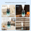 STARQ Smart Car Aroma Diffuser Rechargeable Air Freshener Mist Dispenser with Auto On/Off, 3 Speed Modes & Stylish Interior Decor (Cosmo)
