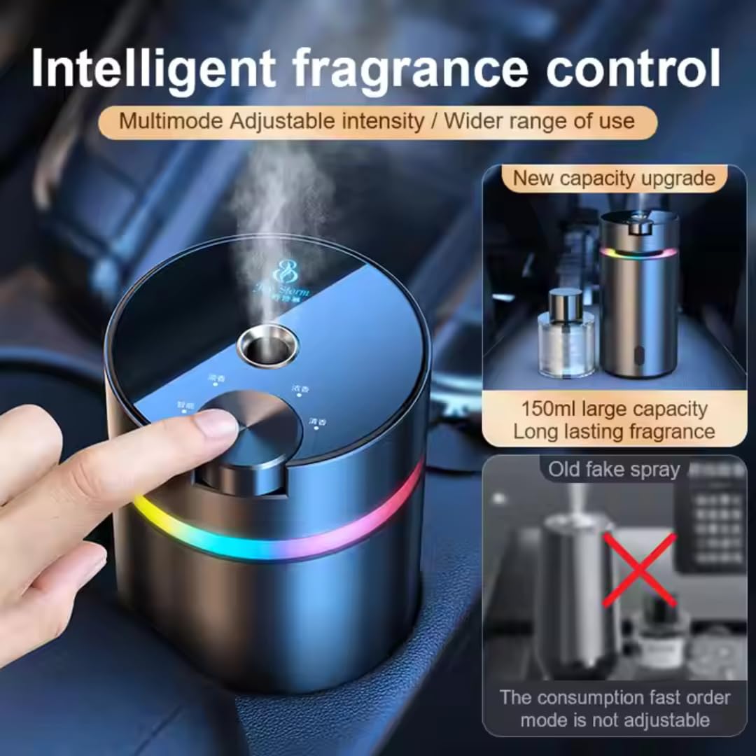 STARQ Car Perfume Aromatherapy Machine Starry Sky Intelligent Perfume Lamp 50ML Portable Car Air Purifier