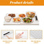 STARQ Electric Warming Tray with 3 Temperature Settings, Rollable and Portable Dining Table Tray, Portable Food Warmer for Travel