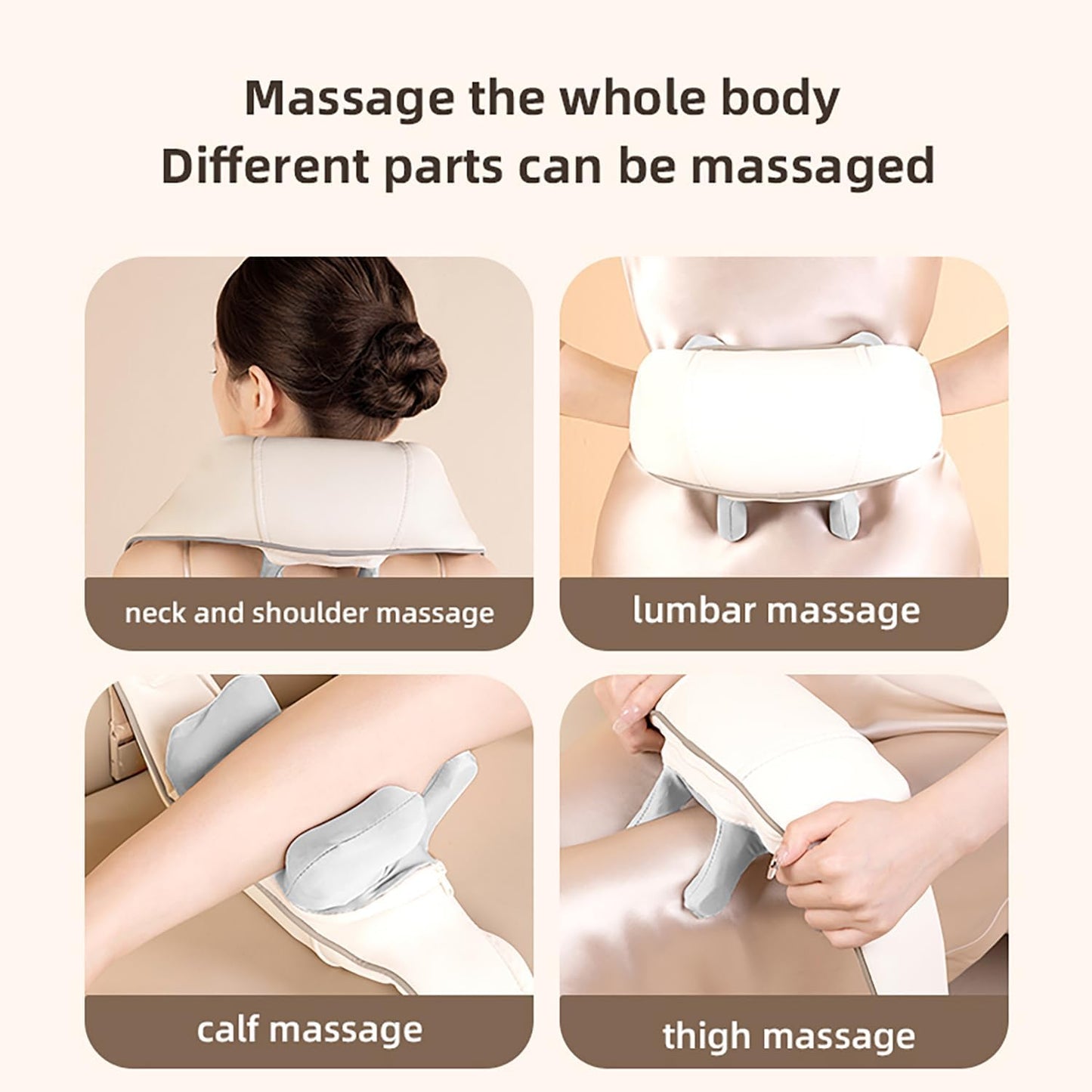 STARQ Shoulder Neck Massager Stimulate Human Hand Grasping and Kneading, Neck and Shoulder Massager with Heat For Pain Relief Deep Tissue