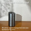 STARQ Stylish Smart Car Air Freshener Diffuser Auto On/Off Rechargeable Aroma Diffuser Cloud Mist Perfume Dispenser with 3 Speeds for Auto Interior Decor (S7)