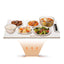 STARQ Electric Warming Tray with 3 Temperature Settings, Rollable and Portable Dining Table Tray, Portable Food Warmer for Travel