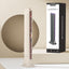 STARQ Electric Tower Fan for Bedroom, Desk Table Fan with 2 Speeds, Quiet Cooling Bladeless Fan