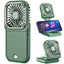 STARQ Portable Mini Handheld Fan with 3000mAh Rechargeable Battery, Foldable Personal Cooling Fan for Travel, Office & Outdoor Use FC3 (Colour As Per Availablity)