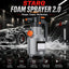 STARQ Foam Sprayer 2.0 Electric Foam Cannon 2L Cordless Rechargeable Foam Blaster with Side Filling System Adjustable Nozzle for Car Wash Bike Auto Detailing Garden & Home Cleaning