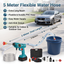 Starq TurboFlow Cordless Portable 48V Wireless Pressure Washer Gun - 12000mAh High Pressure Water Gun for Car and Bike Wash, Brushless Motor, 5M Hose Pipe, Double Battery Included