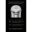 STARQ Smart Car Aroma Diffuser Rechargeable Air Freshener Mist Dispenser with Auto On/Off, 3 Speed Modes & Stylish Interior Decor (S8)