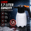 STARQ Foam Sprayer 1.7 Electric Foam Cannon 1.7 L Cordless Rechargeable Foam Blaster with Adjustable Nozzle for Car Wash, Bike, Auto Detailing, Garden & Home Cleaning