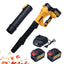 STARQ 1200W Cordless Long Leaf Blower- 21V 4.5Ah Powerful 115M/S Electric Powered Handheld Variable-Speed Yard Blower for Lawn Care, Snow Blowing, Dust Cleaning
