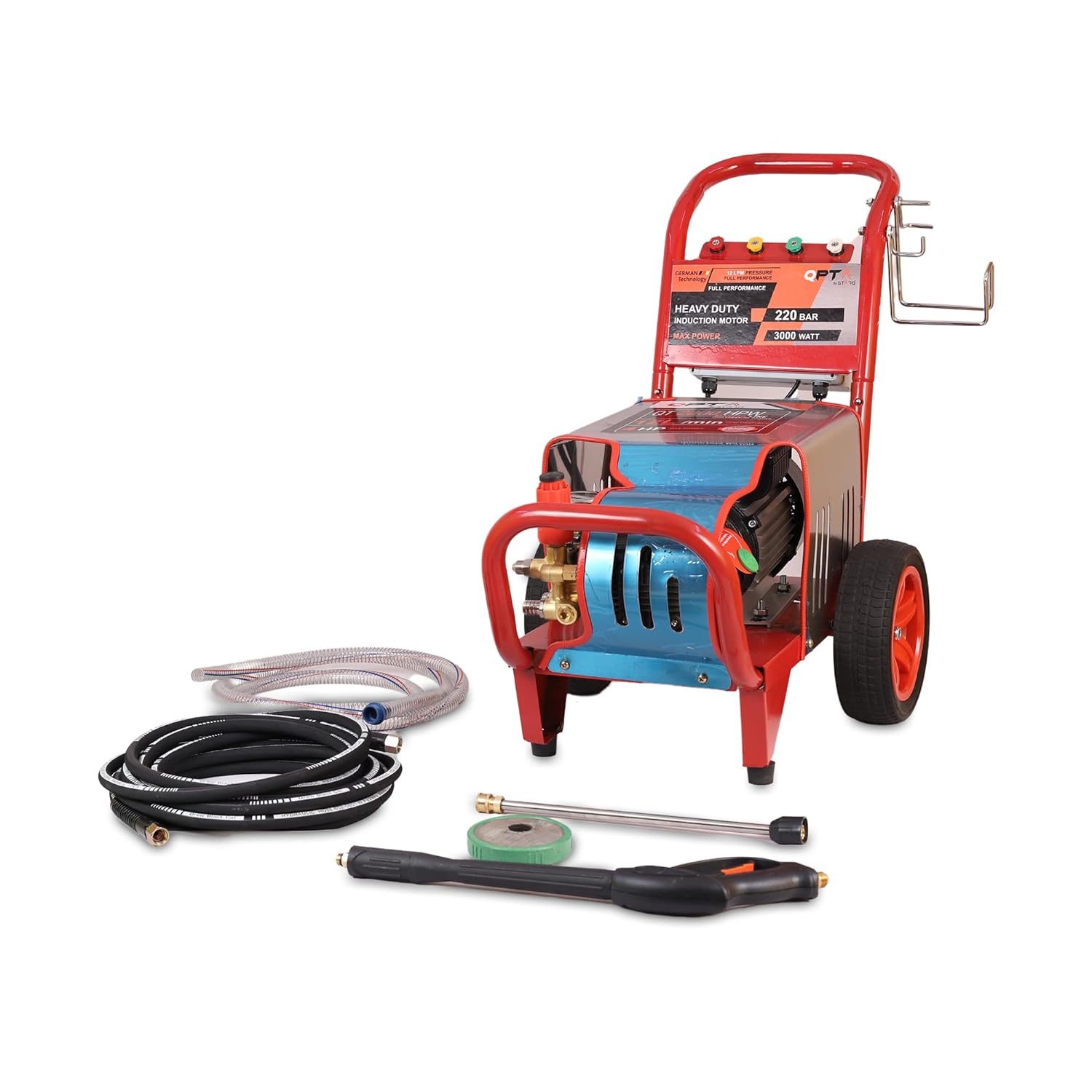 QPT By STARQ HIGH PRESSURE WASHER QT2200HPW 4 hp 3000 Watts HEAVY