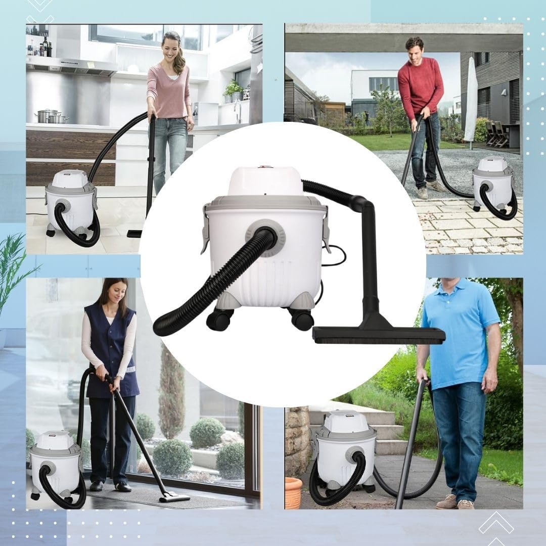 STARQ Wet and Dry Vacuum Cleaner for Home| 1000 Watt & 17 Kpa Suction |3in1 Multifunction Wet/Dry/Blowing|Break Resistant Tank| 15 LTR