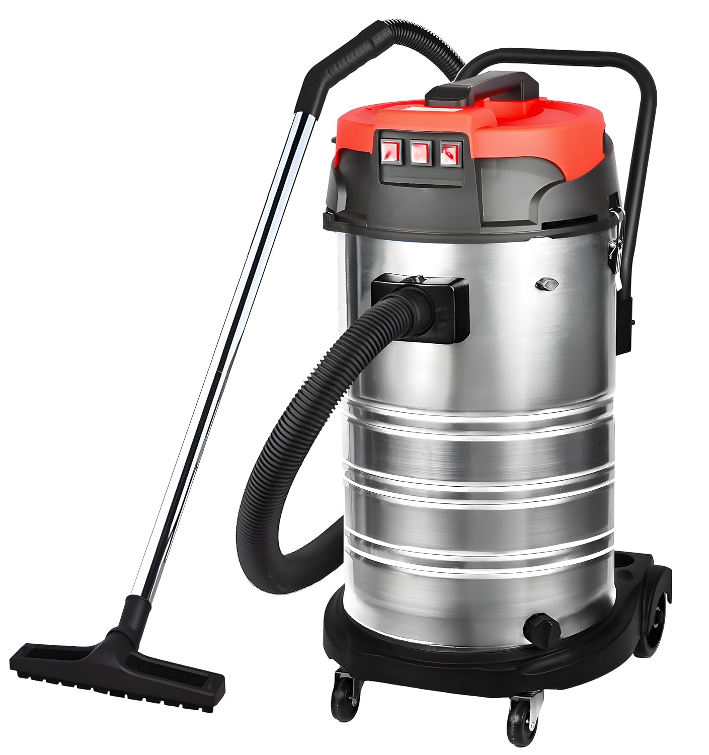 STARQ Wet & Dry 4200W 220V With 3Motors Multipurpose Vacuum Cleaner with Power Suction & Blower  for Home Office and Industrial Use (80L, 1PC)