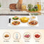 STARQ Electric Warming Tray with 3 Temperature Settings, Rollable and Portable Dining Table Tray, Portable Food Warmer for Travel