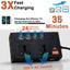 STARQ Smart 300W Car Power Inverter 12V to 220V Auto Charger Adapter White Vehicle Electronics & GPS Car Electronics Accessories Power Inverters (Double-Plug)