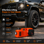 Starq 3in1 Electric Hydraulic Car Jack Kit with Impact Wrench and Tire Inflator Pump, 5 Ton 12V Hydraulic Jack with LED Light Lifting Range 6 to 17.7 inch Compactible for Car SUV MPV Sedan