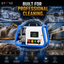 STARQ STPMDC 3.6 Commercial High Pressure Washer 2700W 3.6HP PMDC Motor 230 Bar 15 LPM Digital Display 15m Steel Braided Hose with QRC 4 Nozzles for Car Bike Home Truck