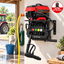 STARQ Wall Mounted Pressure Washer Stand with 15 Metre Hose Reel, Heavy Duty Metal Stand for Pressure Washer Accessories, Space Saving Wall Mount Storage for Home, Farmhouse, Car Detailing Centre & Workshop