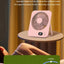 STARQ - 180 Degree Angle Low Noise Portable Table Fan Rechargeable Desktop Fan With Digital Display