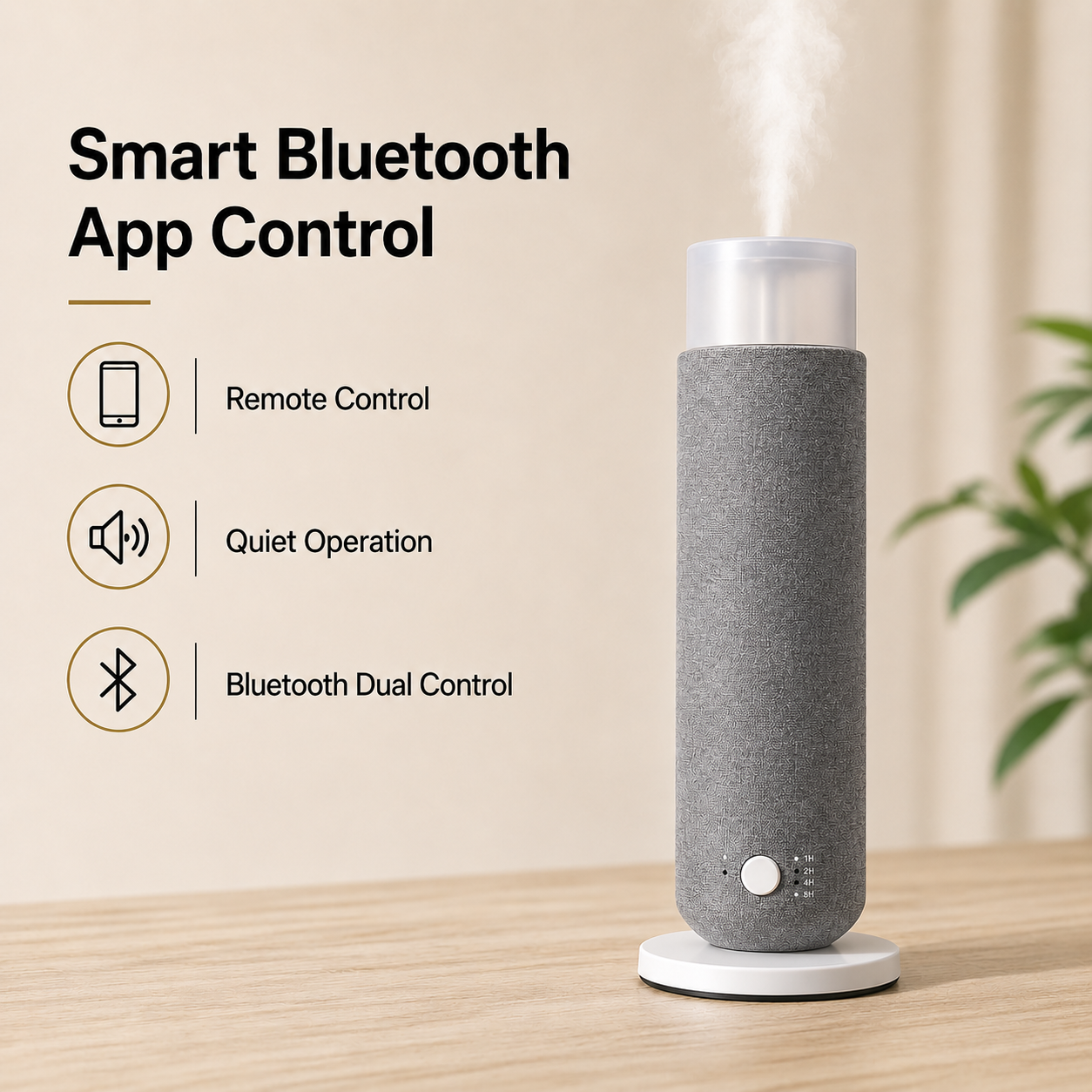 STARQ Lumis Luxury Smart Air Scent Diffuser Waterless Aroma Machine Cold Atomization Ultra Quiet No Heat for Office Home Gym & Hotel Includes Complimentary 100ml Starter Pack Perfumes