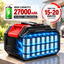 STARQ TurboMax 48V Cordless High Pressure Washer, 1020 Watts, 100 Bar, 8 LPM, with 2 x 27000mAh Batteries, 8 Meter Hose Portable Car, Bike, and Home Cleaning