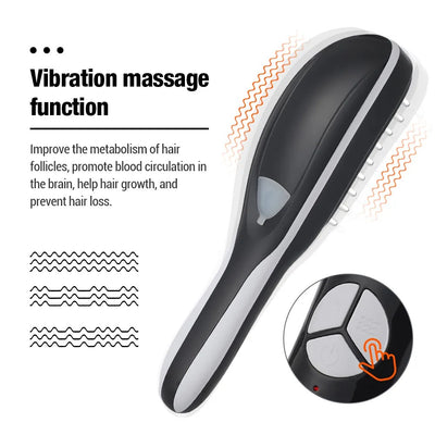STARQ 3in1 Anti Hair Loss Care Hair Regrowth Treatment Vibration Head Scalp Massager Brush