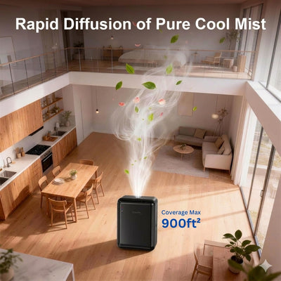 STARQ Aero Luxury Smart Air Scent Diffuser Waterless Aroma Machine App Control Cold Atomization Ultra Quiet No Heat Wall Plug for Home & Office Includes Complimentary 100ml Starter Perfume