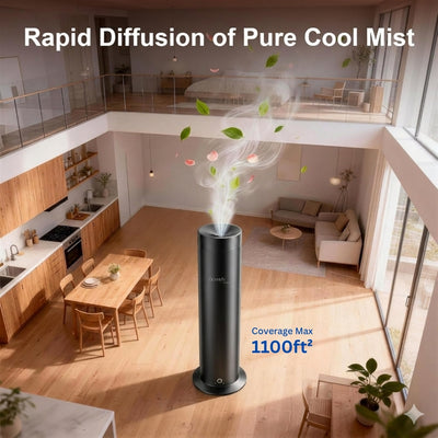 STARQ Halo Luxury Smart Air Scent Diffuser Waterless Aroma Machine Cold Atomization Ultra Quiet No Heat for Office Home Gym & Hotel Includes Complimentary 100ml Starter Pack Perfumes
