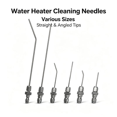 STARQ Pressure Washer Extension Rod Set, 6-Piece Straight & Bent Extension Rods, 20cm, 7.3cm & 4.5cm Lengths, High Pressure Washer Lance Extension Accessories for Car, Bike & Home Cleaning