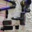 Heavy duty BLDC cordless vacuum cleaner with touch screen display and adjustable suction