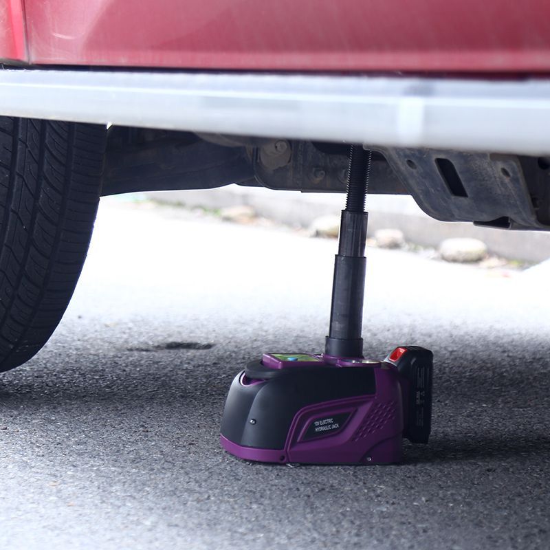 Starq Electric Hydraulic Car Jack Kit with Impact Wrench and Tire Inflator Pump, 5 Ton 12V Hydraulic Jack for SUV Sedans Tire Change with LED Light