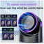 STARQ High Quality Rechargeable Table Fan 3 Speed Large Wind Dual Electric 2000mah Usb Mini Wireless Fan