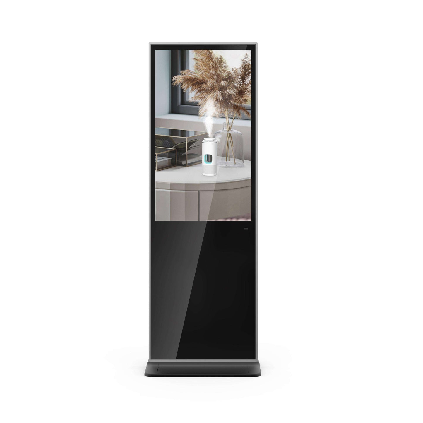 STARQ Signa Floor-Standing Advertising Aroma Diffuser with Large Digital Display Screen, Commercial Digital Signage & Scent Marketing Solution for Retail Stores, Hotels, Malls & Showrooms, Includes Complimentary 500ml Starter Pack Perfume