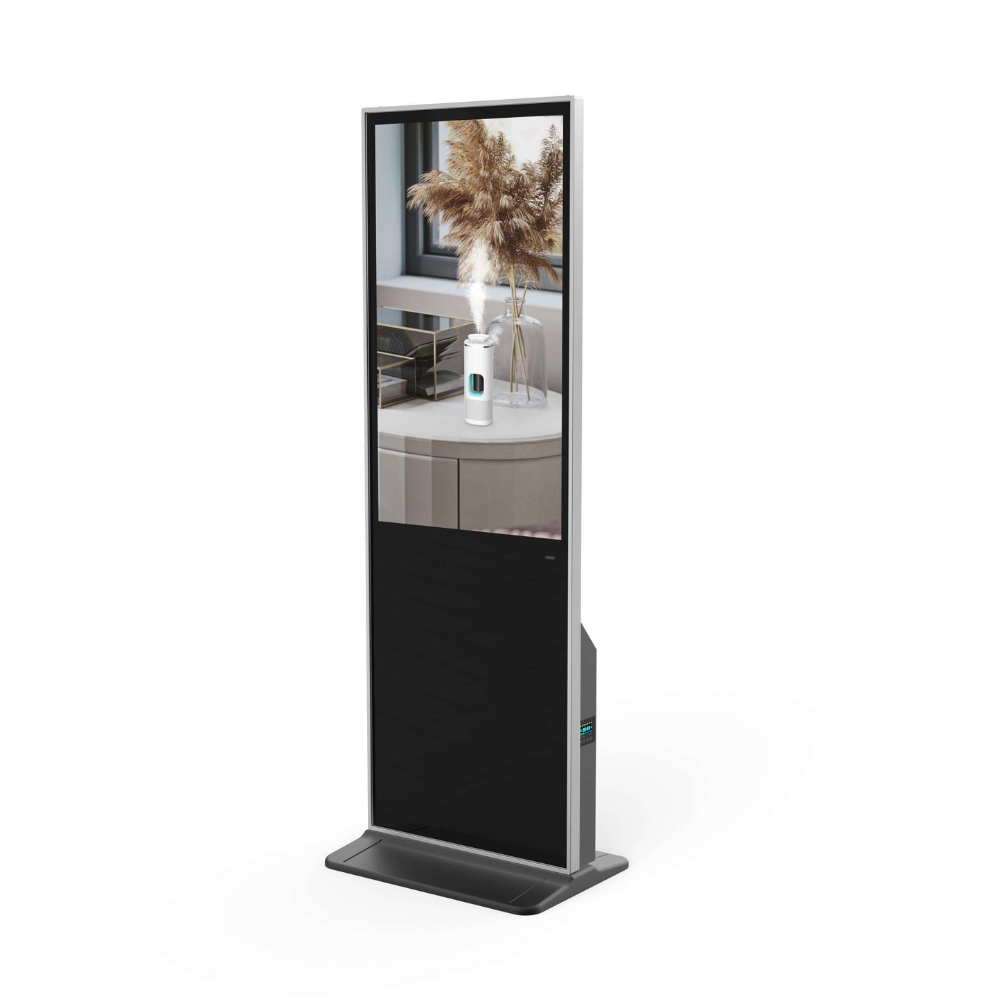 STARQ Signa Floor-Standing Advertising Aroma Diffuser with Large Digital Display Screen, Commercial Digital Signage & Scent Marketing Solution for Retail Stores, Hotels, Malls & Showrooms, Includes Complimentary 500ml Starter Pack Perfume