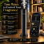 STARQ Halo 2.0 Luxury Smart Air Scent Diffuser Waterless Aroma Machine Cold Atomization Ultra Quiet No Heat for Office Home Gym & Hotel Includes Complimentary 100ml Starter Pack Perfumes
