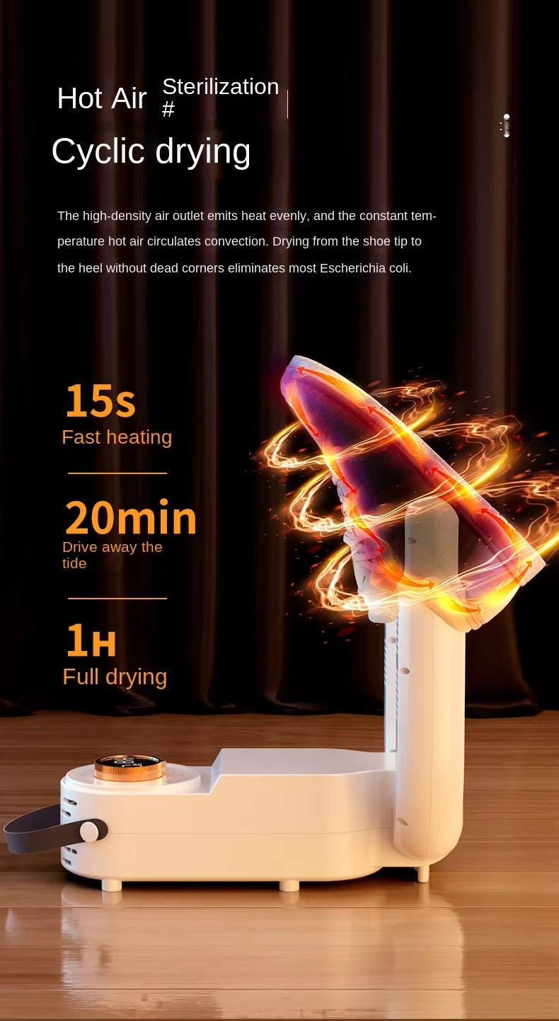 STARQ Shoe Dryer, Quick Drying Deodorizing Boot Dryer, Super Quiet, Overheating Protection, Foldable Design Shoe Glove Warmer for Shoes Socks Ski Boots