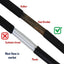 STARQ (10 Meter) Heavy Duty Black Molded Pipe Compatible With QT30 Only M22x14mm Hydraulic steel braided Hose pipe R1