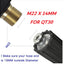 STARQ (10 Meter) Heavy Duty Black Molded Pipe Compatible With QT30 Only M22x14mm Hydraulic steel braided Hose pipe R1