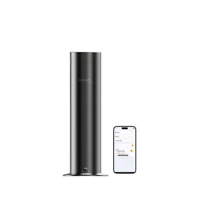 STARQ Halo Luxury Smart Air Scent Diffuser Waterless Aroma Machine Cold Atomization Ultra Quiet No Heat for Office Home Gym & Hotel Includes Complimentary 100ml Starter Pack Perfumes