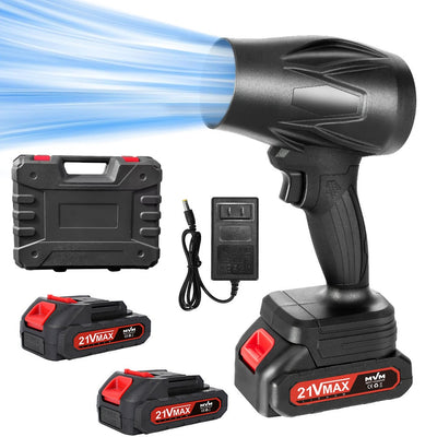 STARQ Upgraded Super Powerful Turbo Air Blower & Vaccum Cordless | Handheld 3rd Generation Brushless Motor 200000 RPM | 3 Speed | 2000mAh Rechargeable | Multi Usage for Car | Home | Electrical Works