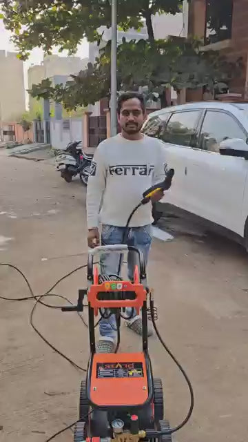STARQ X Commercial HIGH Pressure Washer Heavy Duty with 15METER Hose Pipe for CAR, Bike, Home & Truck Washing (QTX HPW 3200 WATTS 3HP 320 BAR 18LPM)
