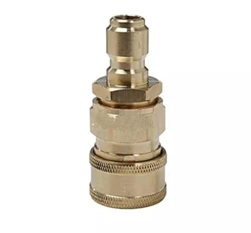 STARQ Quick Connect Adapter Fittings for Pressure Washer Hose Pipe M22 x 15 (One Male and One Female Adapter)