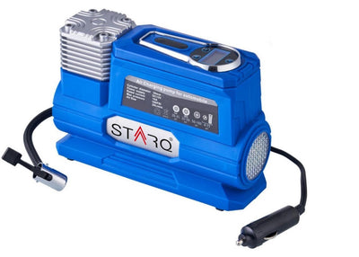 STARQ® Digital Car Tyre Inflator - 12V DC Portable Air Compressor with LED Light 200 Watts Upto 200Psi 1 Year Warranty(ST-TI-12B)