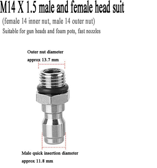 Starq 1/4 Quick Connector QC Male Plug