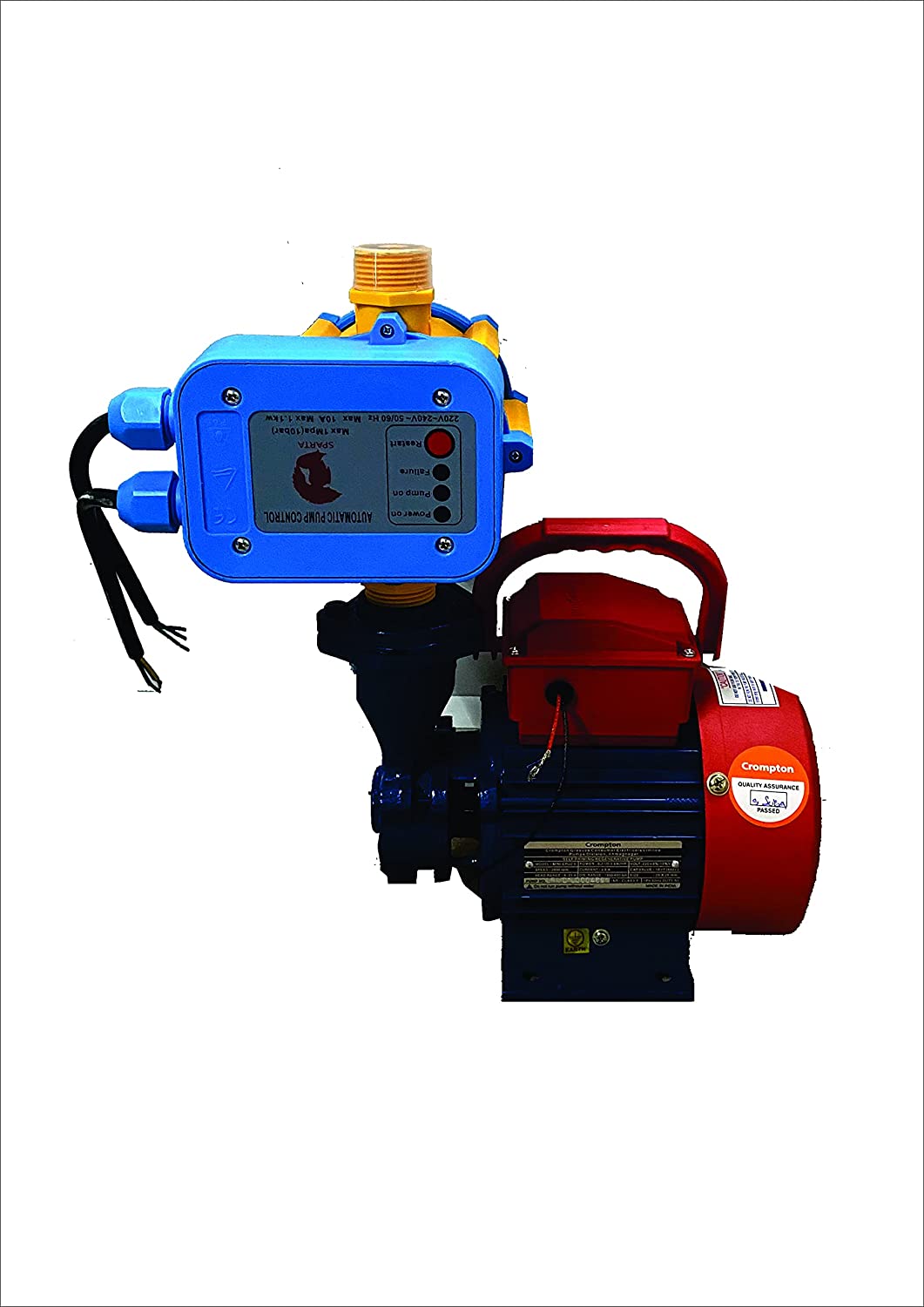Crompton 0.5 HP Pressure Pump with Pump Control (Multicolour)