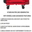STARQ STW4 PRO 2nd GENERATION 2800 W Heavy Duty (0-300 Bar) Max 300 Bar car Pressure Washer with Pressure Control Knob and Wheels 1 Year Warranty [RENEWED]